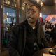 Chaney Turner discussing how presidential candidates’ platforms on weed justice informed their vote during an interview with The Root in downtown Oakland on March 2, 2020.